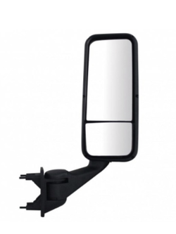 MIRROR ASSEMBLY BLACK HEATED PB 387, 587, KW T2000, T700 PASSENGER SIDE