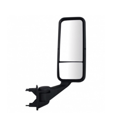 MIRROR ASSEMBLY BLACK HEATED PB 387, 587, KW T2000, T700 PASSENGER SIDE
