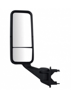 MIRROR ASSEMBLY BLACK HEATED PB 387, 587, KW T2000, T700 DRIVER SIDE