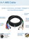 TRAILER CABLE & HOSE 3 IN1 KIT 15 FT GOLIATH 3IN1