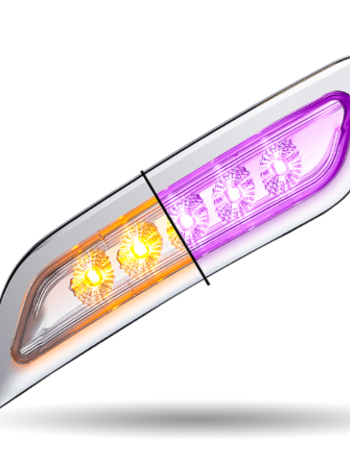 DRIVER DOOR LED LIGHT PB 579/ 567/ 587 DUAL REVOLUTION AMBER PURPLE