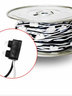 PLUG 2 PRONG 12" CONTINUOUS (92 / ROLL)