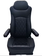 SEAT W/O BASE, FAUX LEATHER, BLACK/BLACK, MANUAL LUMBAR SUPPORT, ADJUSTABLE ARMREST