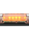 4"L THIN LINE AMBER/CLEAR 6 LED WIDE ANGLE MARKER LIGHT