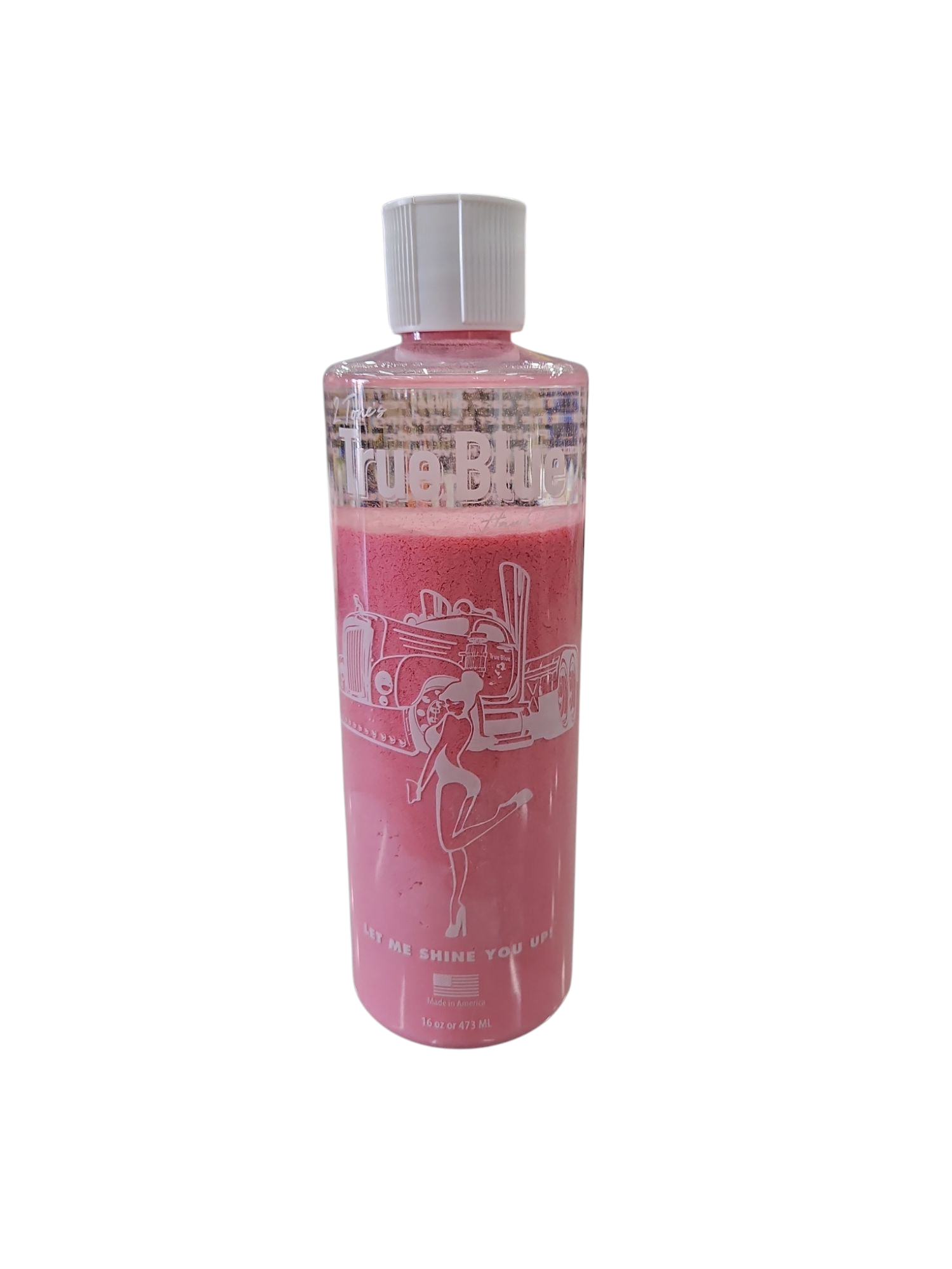 TRUE BLUE PINK - HAWK TUAH PINK POLISH 16OZ EACH (200 GRIT SANDPAPER)