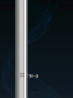 STACK Z KIT OF 2 - 7" | PB | 379 YEAR 2003-2006 | 87-03 | 55in SPOOLS | 2 ABAC | ROD PICKET CHROME KIT, PB 389 GLIDER