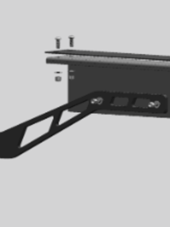 FENDER BRACKET REAR SET ADJUSTABLE 1 BOLT - PAIR