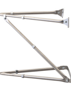 Grote Industries INT. MIRROR BRACKET, STAINLESS STEEL, WEST COAST ASSEMBLY UNIVERSAL