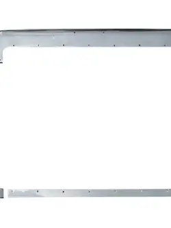 GRILL SURROUND TRIM STAINLESS STEEL S/S PB 377B and 385 SHORT HOOD