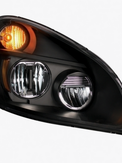 "BLACKOUT" LED HEADLIGHT FOR 2008-2017 FL CASCADIA - PASSENGER