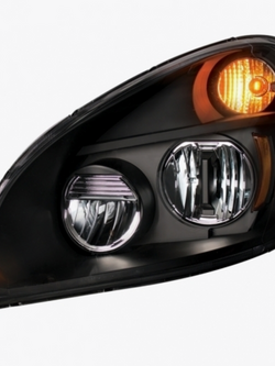 UNITED PACIFIC "BLACKOUT" LED HEADLIGHT FOR 2008-2017 FL CASCADIA - DRIVER