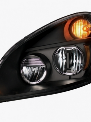UNITED PACIFIC "BLACKOUT" LED HEADLIGHT FOR 2008-2017 FL CASCADIA - DRIVER