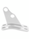 CAB EXHAUST BRACKET S/S PB O.E.M. W/ ANGLED HOLES & CURVED BASE
