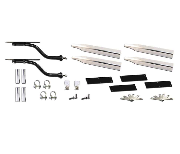 FULL FENDER BRACKET KIT W/ ADJUSTABLE CENTER BRACKET