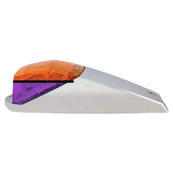 ROOF SQUARED LIGHT AMBER/ PURPLE COMPLETE UNIT