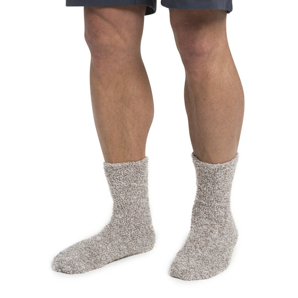 BAREFOOT DREAMS COZYCHIC HEATHERED MEN'S SOCKS