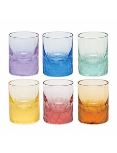 MOSER PEBBLES SHOT GLASSES, SET OF 6