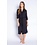 PJ SALVAGE BLACK ROBE - TEXTURED BASIC -