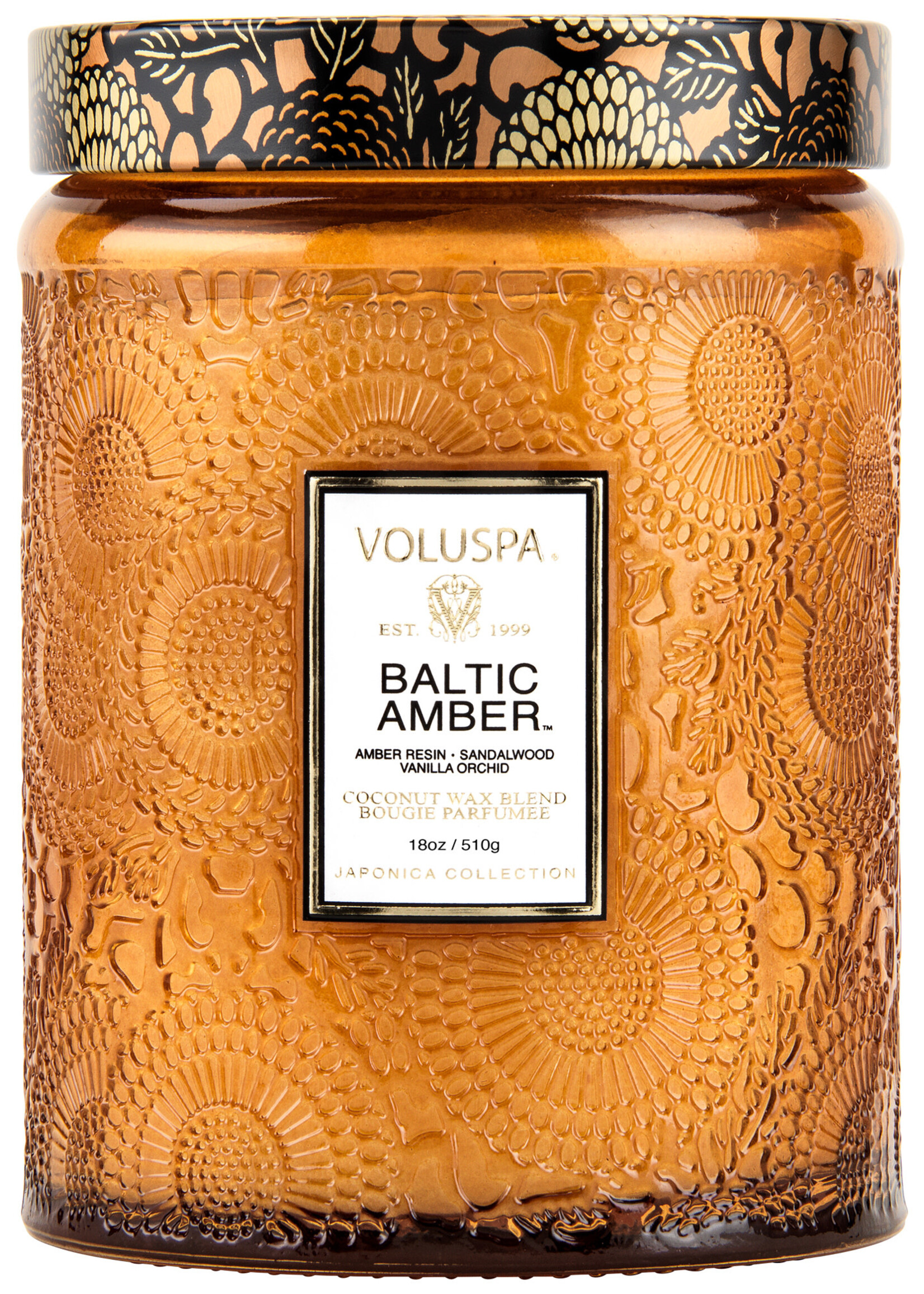 VOLUSPA JAPONICA LARGE GLASS JAR CANDLE