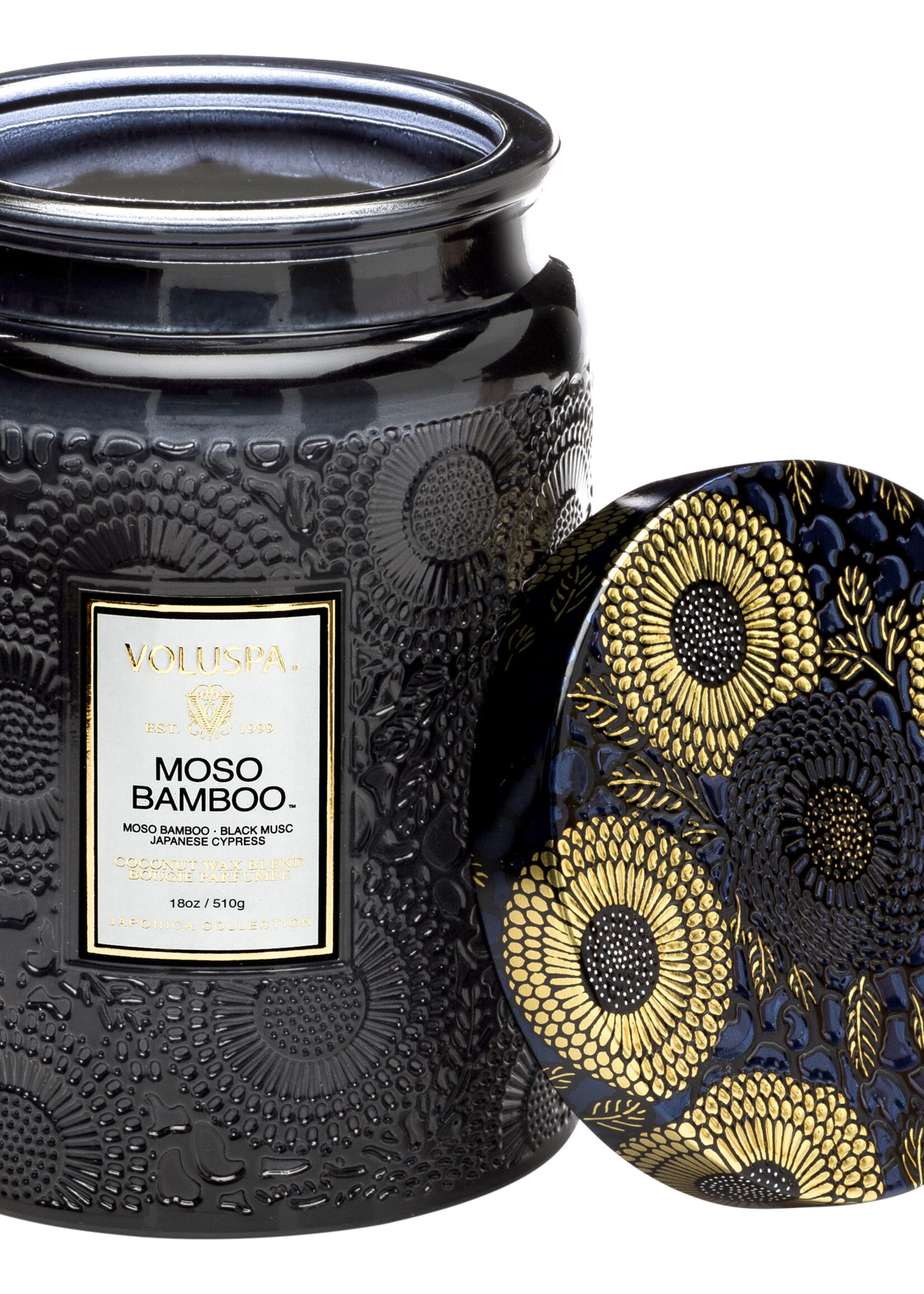 VOLUSPA JAPONICA LARGE GLASS JAR CANDLE