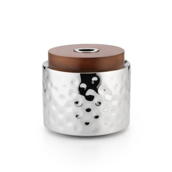 SIERRA ICE BUCKET W/ WOOD LID 7" H