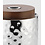 SIERRA ICE BUCKET W/ WOOD LID 7" H