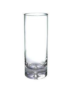  10.5" LEAD-FREE CRYSTAL CYLINDER VASE