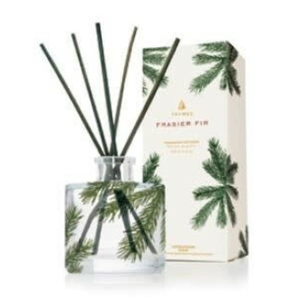 THYMES FRASIER FIR HERITAGE PINE NEEDLE DESIGN PETITE REED DIFFUSER 4OZ