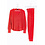 PJ SALVAGE *FINAL SALE - PJ SALVAGE PEACHY V-NECK/JOGGER SET - BURNT RED