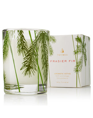 THYMES FRASIER FIR HERITAGE PINE NEEDLE DESIGN VOTIVE CANDLE 2OZ