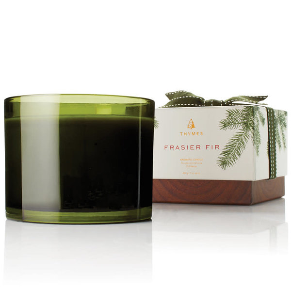 THYMES FRASIER FIR GREEN POURED CANDLE 3-WICK