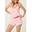 PJ SALVAGE PJ SALVAGE MIX/MATCH RUBY RED TANK/SHORT SET OF 2 PAIRS