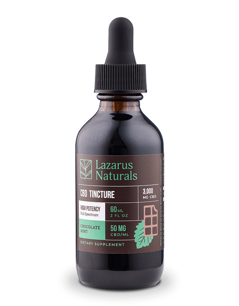 lazarus naturals high potency cbd tincture flavorless