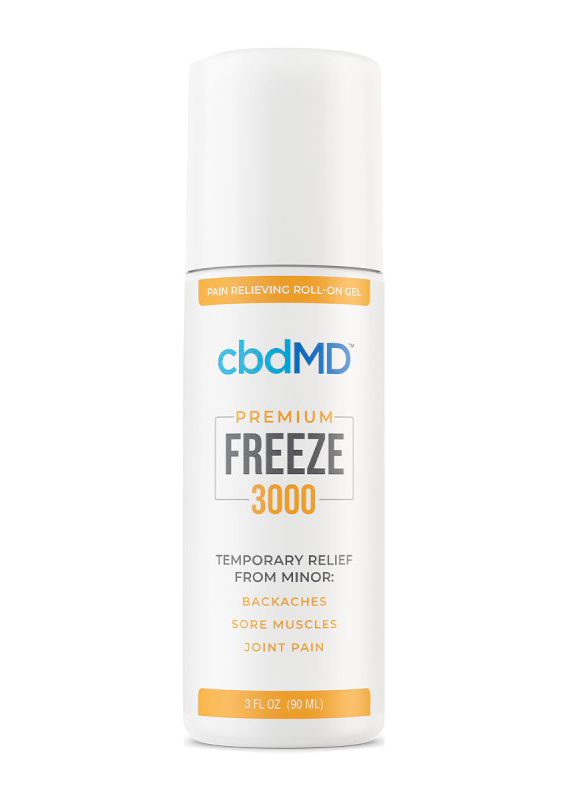 cbdMD CBDMD Freeze 3000 mg 3 oz Roll-on