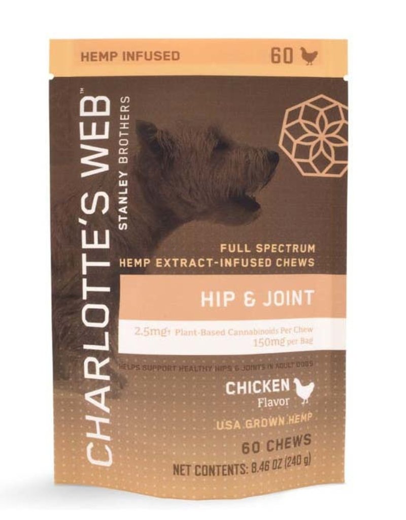 Charlottes Web Charlotte's Web Canine Chews Hip and Joint