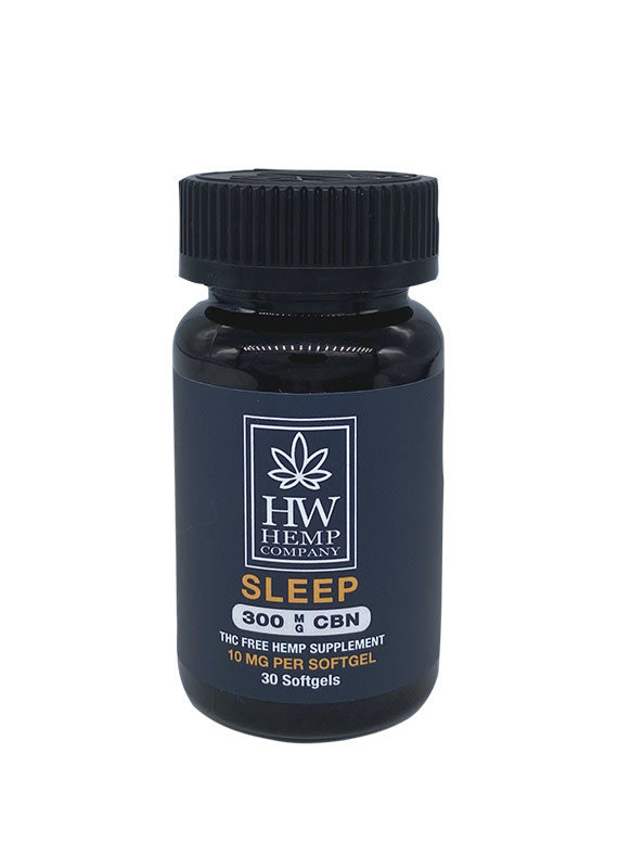 HW Hemp Co HW Hemp Company Sleep CBN Softgels 10 mg