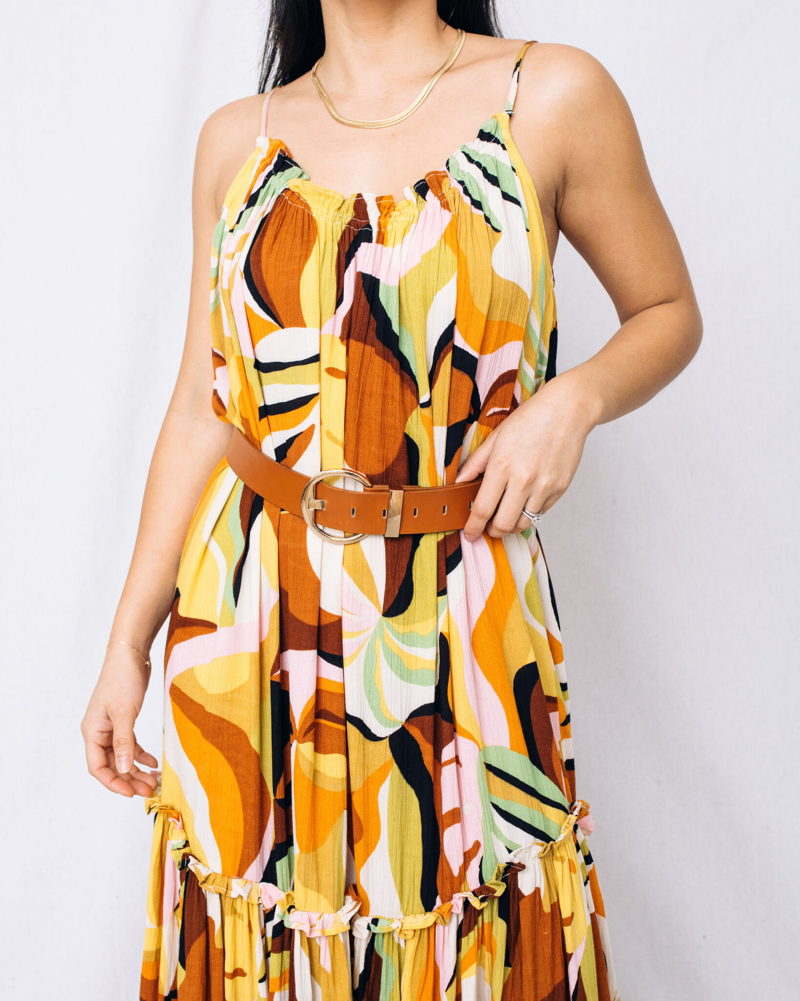 Sun Follower Midi Dress - MAVEN