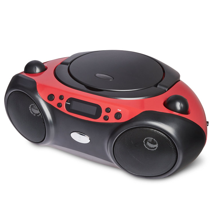 onn. onn. CD Boombox with Bluetooth Wireless Technology