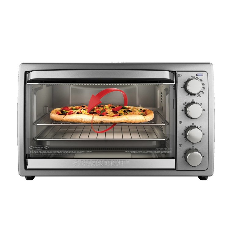 BLACK+DECKER BLACK+DECKER Rotisserie Convection Countertop Toaster Oven, Stainless Steel, TO4314SSD