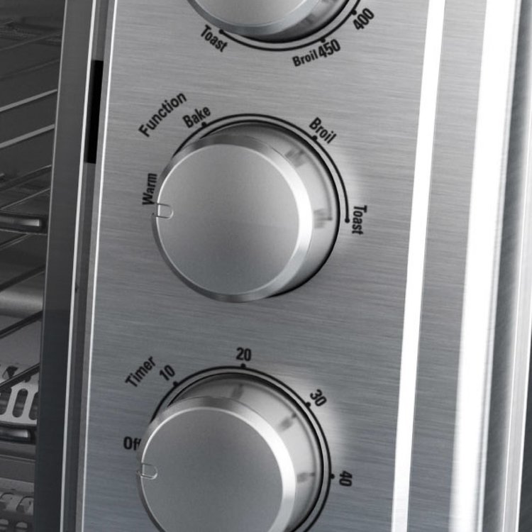 BLACK+DECKER BLACK+DECKER Rotisserie Convection Countertop Toaster Oven, Stainless Steel, TO4314SSD