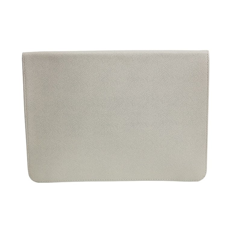 Staples Light Grey Document Case With Gold Closure, 1" Expansion, Legal (51823)