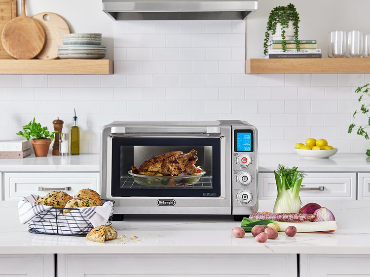 Delonghi DeLonghi EO241250M Livenza Digital Stainless Steel Countertop Oven