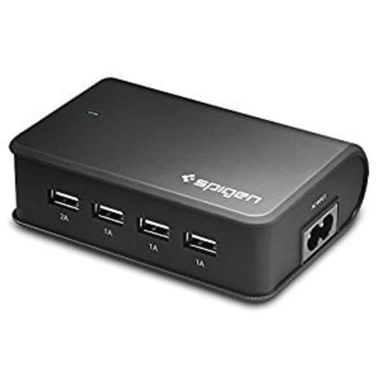 Spigen Spigen Essential F204 USB Wall Charger 4 Port Charging Station