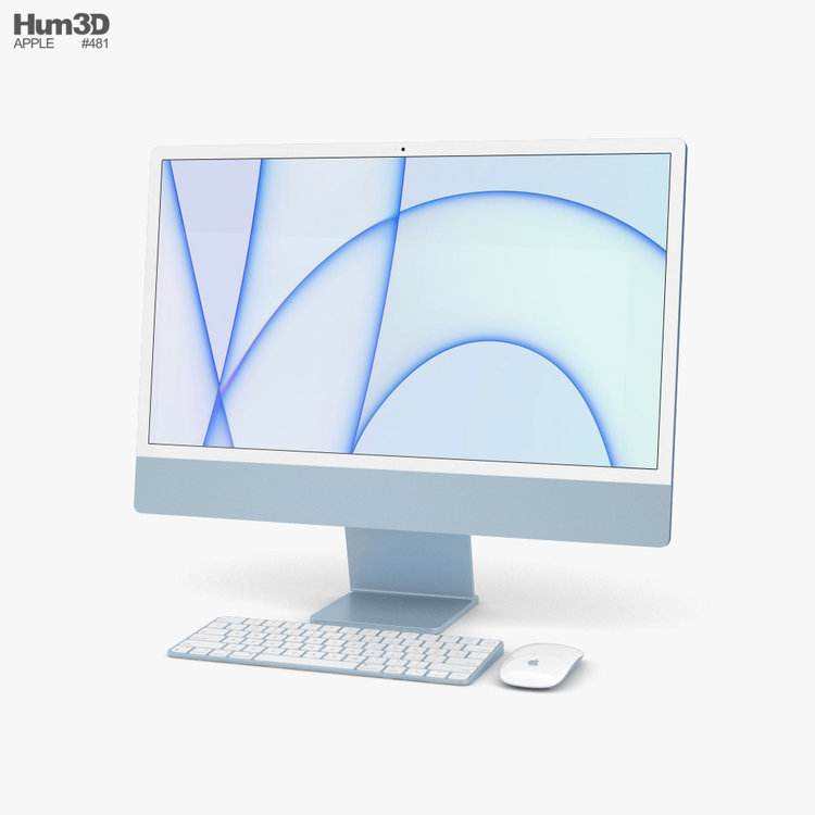 Apple 24" iMac with Retina 4.5K display - Apple M1 - 8GB Memory - 256GB SSD