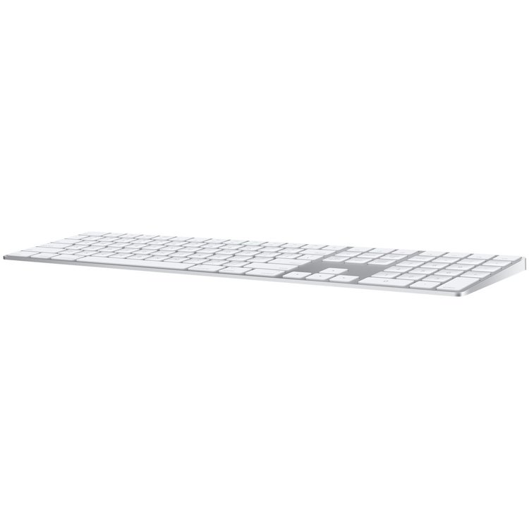 Apple Apple - MQ052LL/A Full-size Wireless Scissor Magic Keyboard with Numeric Keypad - Silver