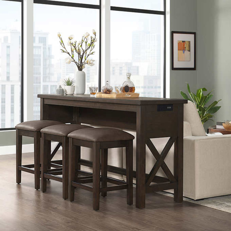 Various Brands Langston 4-piece Sofa Table Set