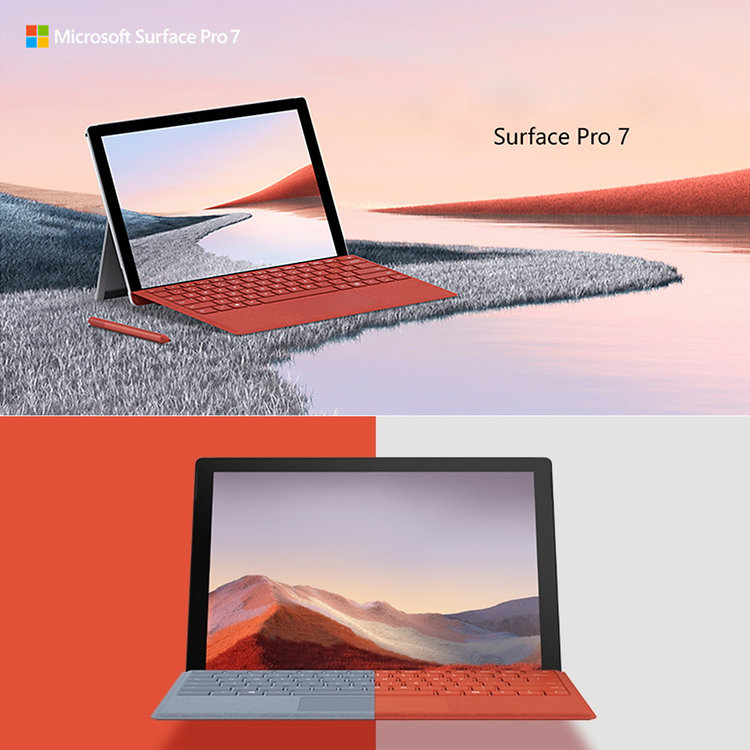 Microsoft Microsoft - Surface Pro 7 - 12.3" Touch Screen - Intel Core i5 - 8GB Memory - 256GB SSD