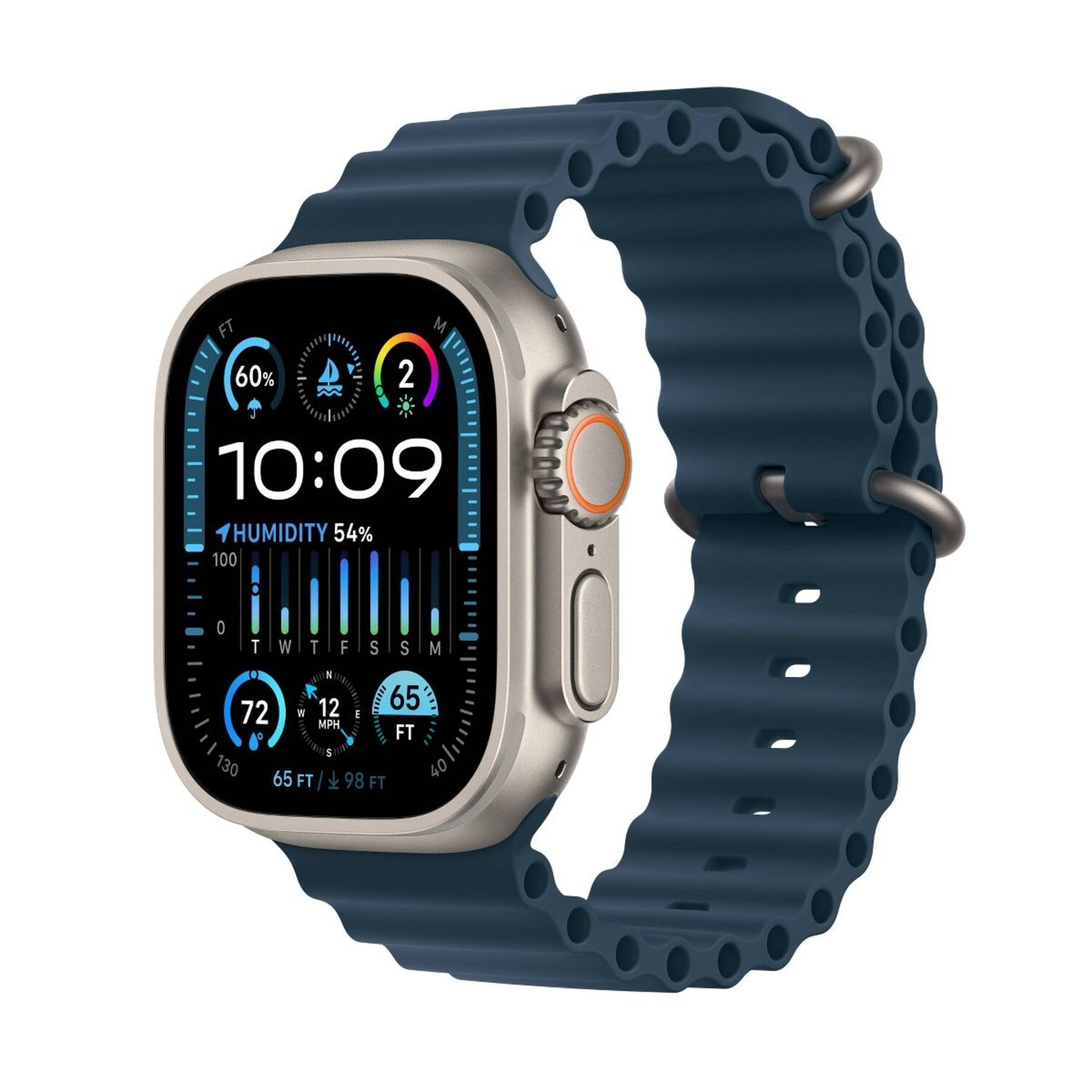 Apple Watch Ultra 2 (GPS + Cellular) 49mm Titanium Case Apple Watch Ultra 2 (GPS + Cellular) 49mm Titanium Case