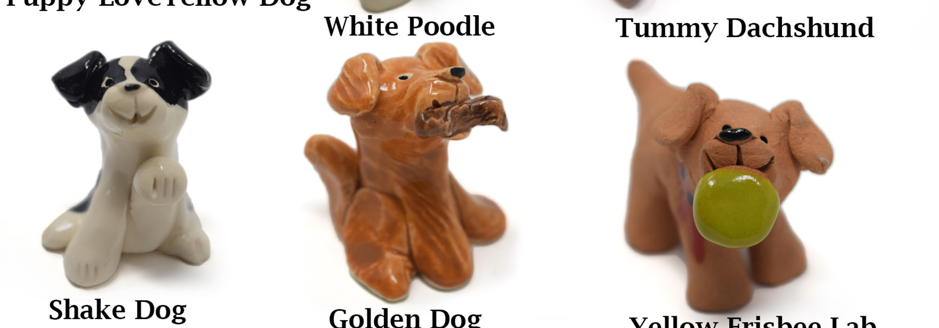 Little Guys Ceramic Animals