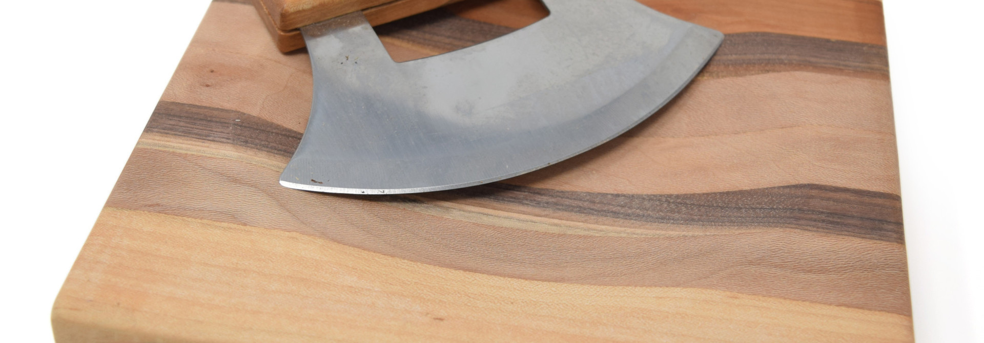 Ulu Block with Knife